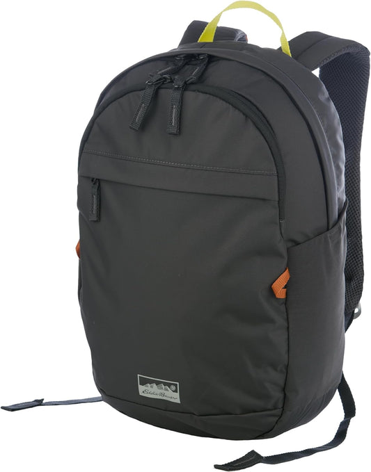 Eddie Bauer 20L Venture Backpack, Hydration and Laptop Compatible Daypack, Carbon Black