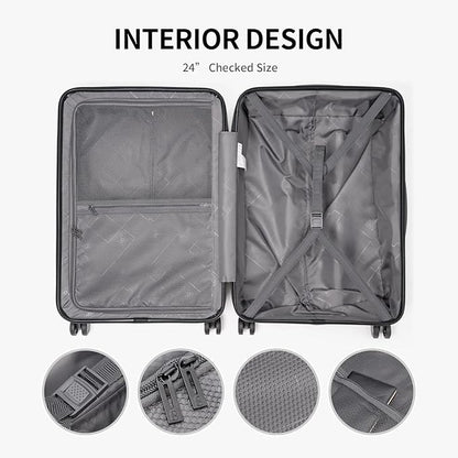 LEVEL8 Grace Luggage Sets Hardshell Suitcase - Image 5