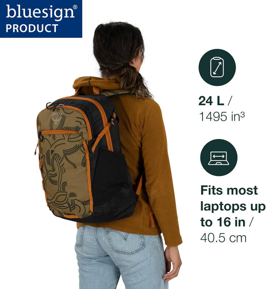Osprey Axis Laptop Backpack – Sleek Everyday Pack with Laptop Sleeve, Water Bottle Pockets & Compression Straps