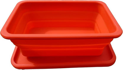 Oven & Microwave Safe Silicone Collapsible Lunch Box / Cake Mold / Food - Image 3