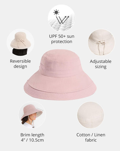 Holiday Sun Hat Upf50+ Uv Protection, Sun Protective Hat