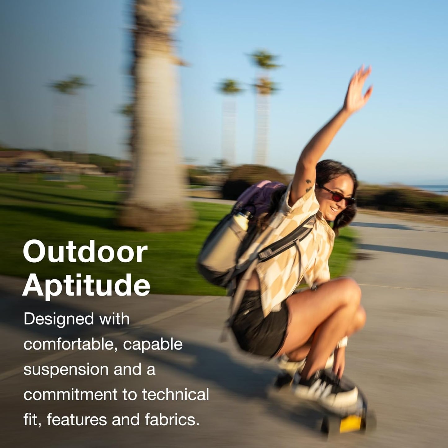 Osprey Tropos Laptop Backpack, Tungsten Soundwave/Grey Heather