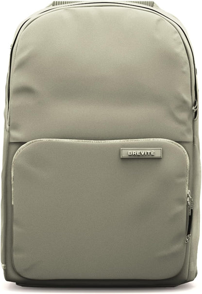 The Brevite Backpack- Casual daypack backpacks for every function. Compact but spacious 18L aesthetic traveling backpack with laptop compartment. (Green)