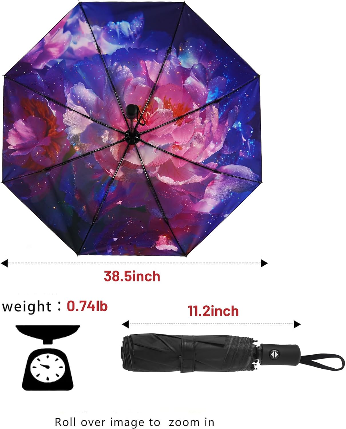 SY COMPACT Travel Umbrella Windproof Automatic Umbrellas Small Compact UV Sun Protection Factory Outlet Umbrella
