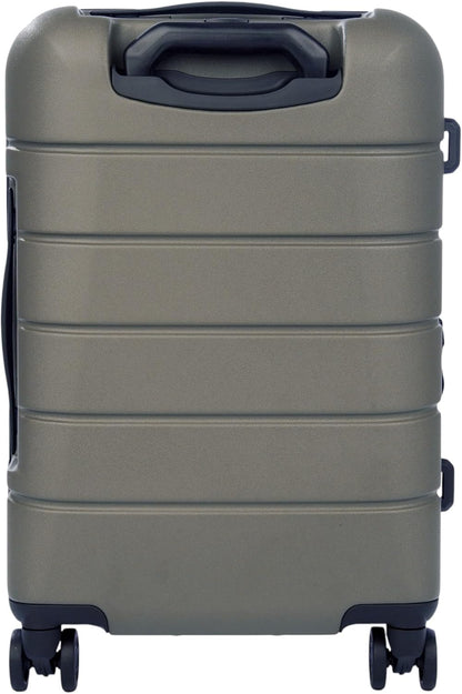 Eddie Bauer Glacier Carry-On 22" Luggage | Hardside | Spinner Wheels | Expandable | Lightweight | Travel Essentials - Sprig Green