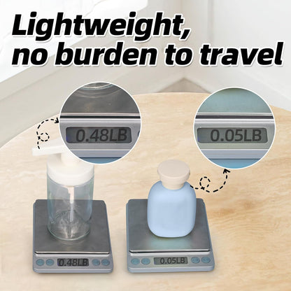 3.4oz Travel Bottle with Flip Cap, Leak Proof Squeeze Bottles, Refillable Plastic Travel Containers for Creams, Lotion, Foundation, Shampoo, Conditioner