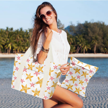 Beach Bags Wet Bag for Swimsuit Tote Bag for Friends Travel Gifts, Aloha Bags Waterproof Vacation Essential