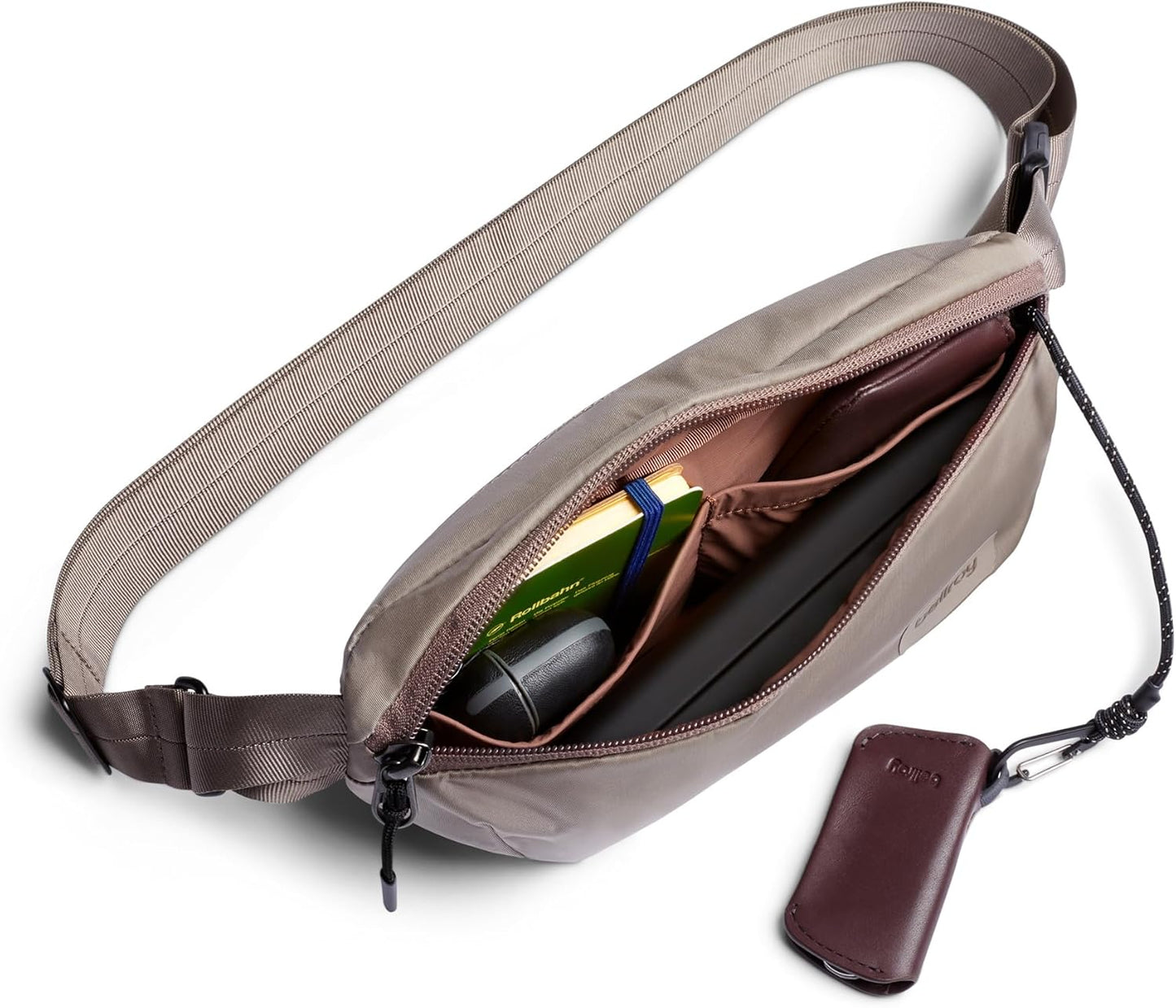 Bellroy Laneway Belt Bag (versatile crossbody sling bag, fanny pack) - Fawn