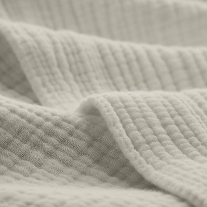BOLL & BRANCH Dream Bed Blanket - Twin/Twin XL, White - Luxury 100% Organic Cotton - Soft, Lightweight and Breathable - Cloud-Like Touch