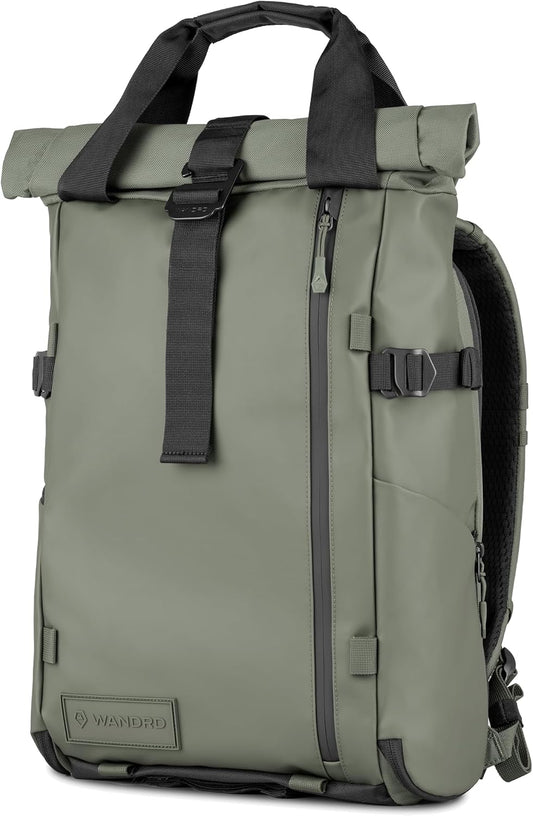 WANDRD All New PRVKE 31L V4: Weatherproof Travel and Camera Backpack, Everyday Carry Bag with Laptop Sleeve, Quick Side Access, Rolltop Expansion, Clamshell Opening – Versatile Photography Backpack