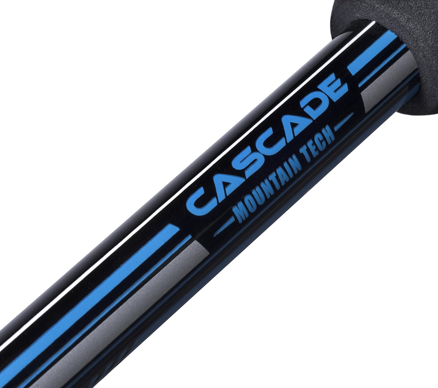 Cascade Mountain Tech Lightweight Aircraft-Grade Aluminum Trekking Poles with Extended Down Grip Plus Tip Kit