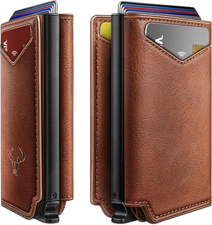 BULLIANT Men Wallet Leather Wallet Card Holders Money Clip by BULLIANT
