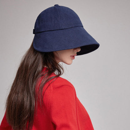 Linen Victorian Bonnet Hat Sun Cap, Foldable Summer Visor | New Katy
