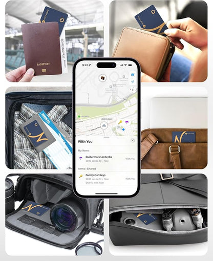 NOVOO SmartCard Air Locator Tag, iOS Only Bluetooth Tracker - Image 7