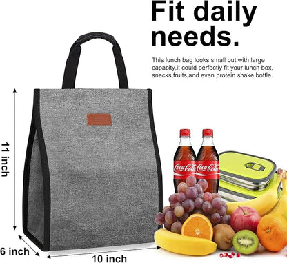 Lunch Bags for Women Insulated Reusable Lunch Tote - Image 2