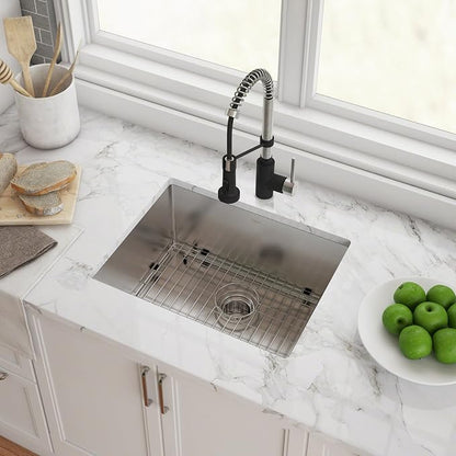 KRAUS Standart PRO™ 23-inch 16 Gauge Undermount Single Bowl Stainless Steel - Image 3