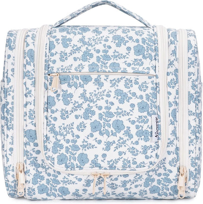 Narwey Hanging Toiletry Bag for Women Travel Makeup Bag Organizer Toiletries Bag for Cosmetics Essentials Accessories