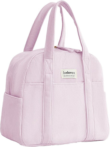 Insulated Lunch Bag for Women, 6-Hour Cold Retention Cooler Tote by belaven