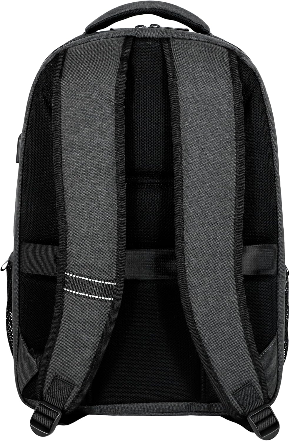 Lenovo B325 Laptop Backpack, Grey, 17-Inch, Water-Resistant Travel Backpack with External USB Port, Anti-Theft Design, Luggage Strap, for Men & Women, Perfect for Work, School, and Travel