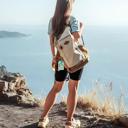 Emerald Marble Luggage Tag for Suitcase Set of 2 PU Leather Cute Luggage Tags with Stainless Metal Loop ID Label Privacy Flap Suitcase Tags for Women and Men Travel