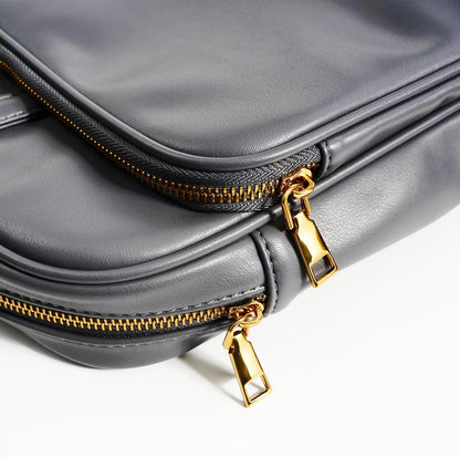 Laptop Tote for Men & Women 14Inch Computer Bags Briefcase Business Office Travel Work Handbag Carrying Bag with Large Front Pocket Color Grey