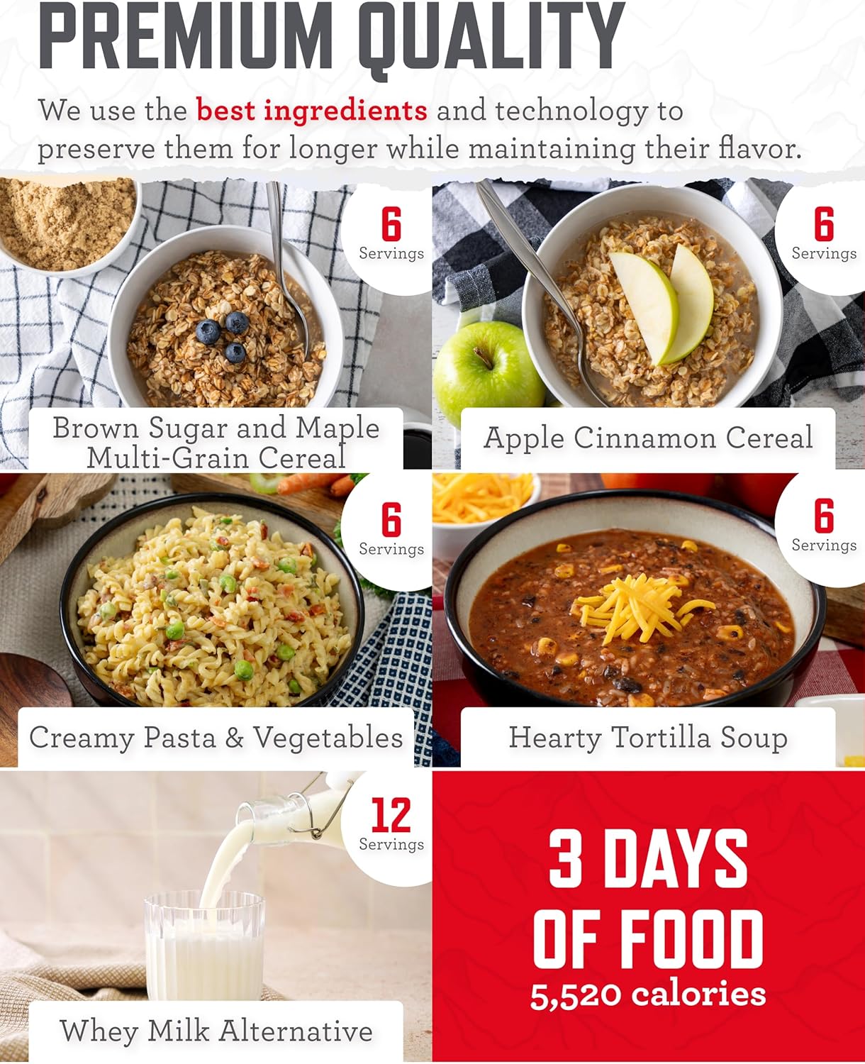 ReadyWise Emergency Survival Gear – Tactical Military Backpack, Camping Essentials Bug Out Bag & Survival Kit, Prepper & Hurricane Supplies, Meal Pouches with up to 25 Year Shelf Life, 64 Piece