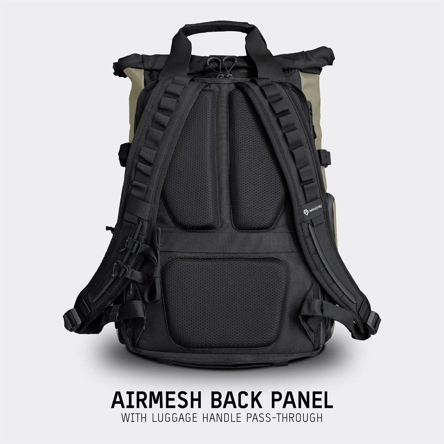 WANDRD PRVKE 21L, V3 Backpack: Weather-Resistant Travel & Camera Backpack with Laptop Sleeve, Quick Side Access, Clamshell Opening – Ideal Photography & Travel Bag (Yuma Tan)