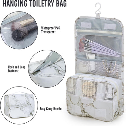 Veken 10 Set Packing Cubes for Travel Essential, Suitcase Organizer Bags in 4 Sizes, Carry-On Luggage Accessories with Large Laundry & Hanging Toiletry Bag, Must-Have for Airplane, Road Trip & Camping