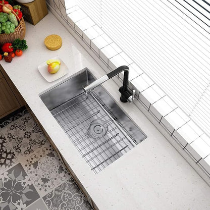 TORVA 28-Inch Undermount Kitchen Sink, Premium 304 Stainless Steel Bar Sink - Image 2