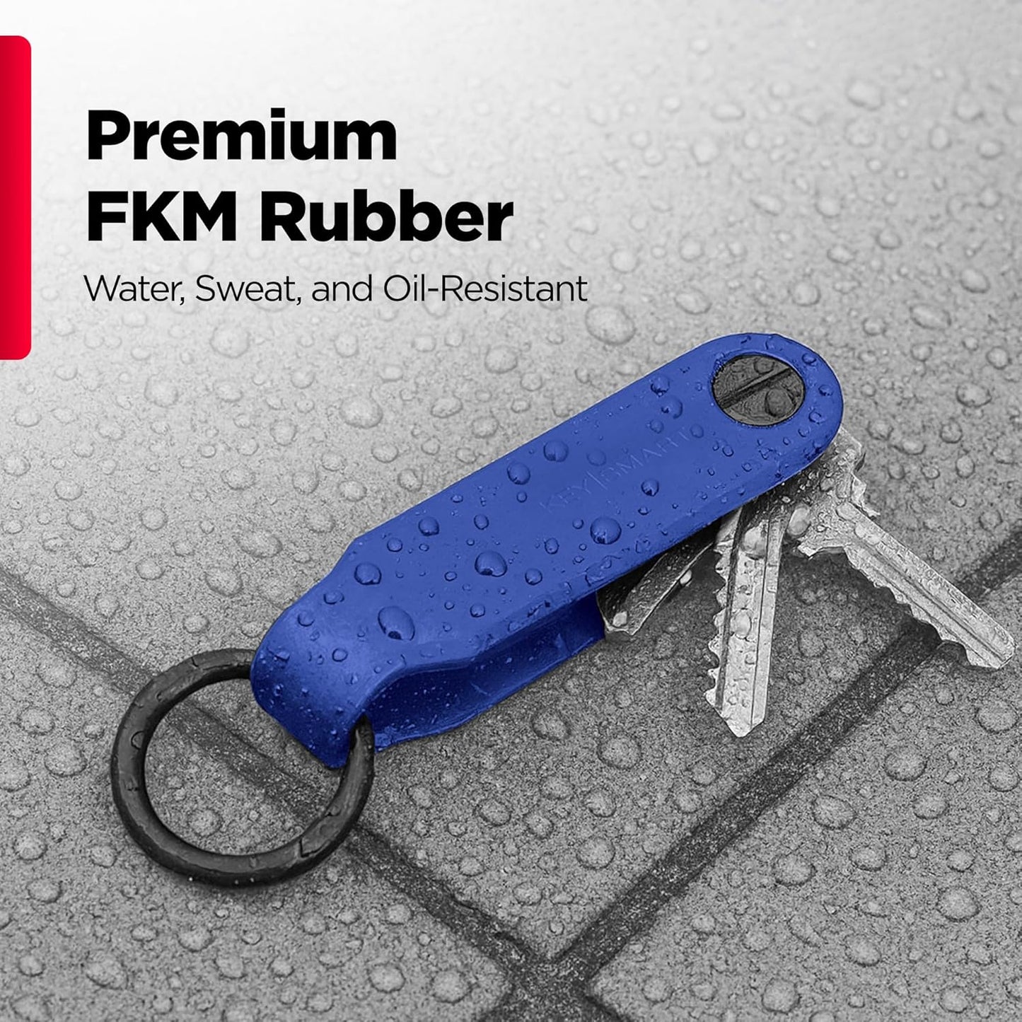 KeySmart Keychain Key Holder - Compact Key Organizer for Key Chain, EDC Key Chains, Key Ring Keychains