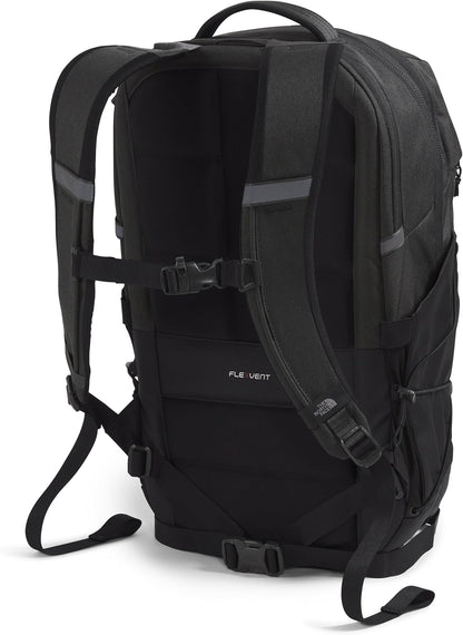 THE NORTH FACE Borealis Commuter Laptop Backpack | Water Repellent Finish, 16" Laptop Sleeve, Large Main Compartment for Everyday Carry, Asphalt Grey Light Heather/TNF Black-NPF, One Size