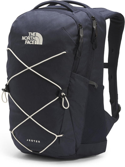 THE NORTH FACE Jester Everyday Laptop Backpack | Commuter Daypack with Water Repellent Finish, 16" Laptop Sleeve, Huge Main Compartment, Aviator Navy Light Heather/Vintage White-NPF, One Size