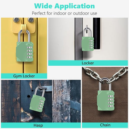 CL11KG Combination Lock, 4 Digit Outdoor Combination Padlock Set Your own - Image 6