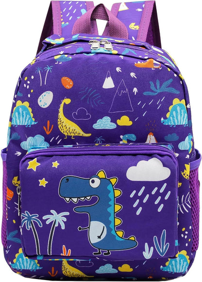 POWOFUN13 inch Kids Toddler Preschool Travel Backpack Cute Cartoon Backpack For Girls Boys Baby