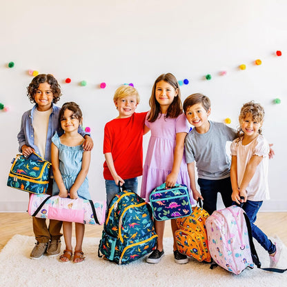 Wildkin Kids Insulated Lunch Box – Durable and Reusable for School & Travel - Modern Construction
