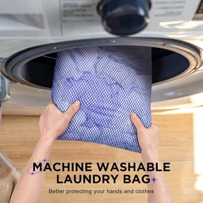 10 Set Compression Packing Cubes for Travel Essentials,Compressible Expandable Packing Cubes for Suitcase,OlarHike Luggage Organizer Bags for Travel,Handy Helper for Organizing Clothes(Klein Blue)