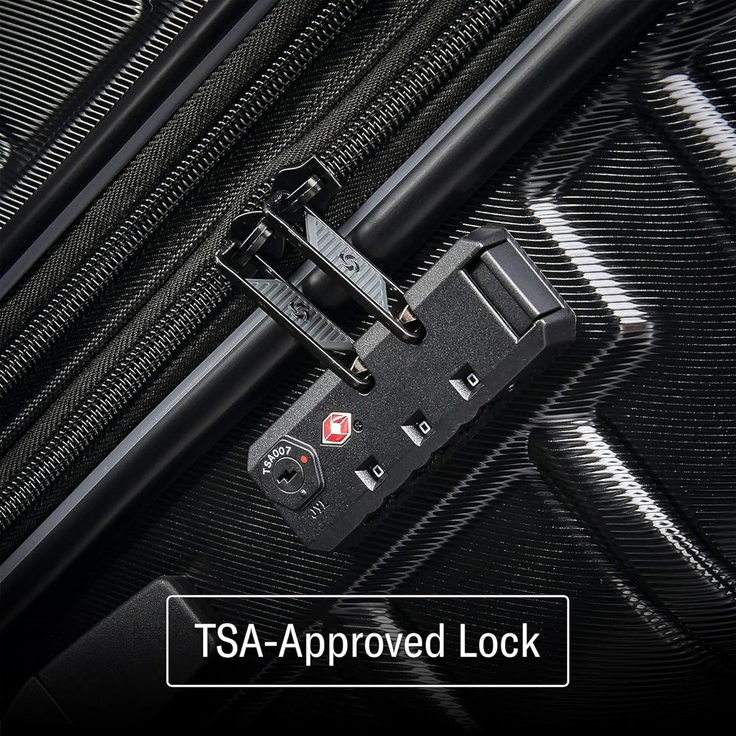 Samsonite Omni 2 Hardside Expandable Luggage with Spinner Wheels, 2-Piece Set (19/24), Lagoon Blue