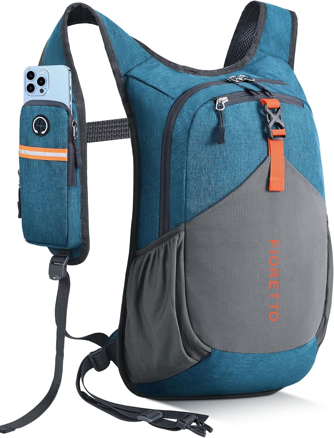 FIORETTO 20L Hiking Backpack for Women Men Mini Packable Backpack Lightweight Small Daypack for Camping Travel Outdoor, Turquoise