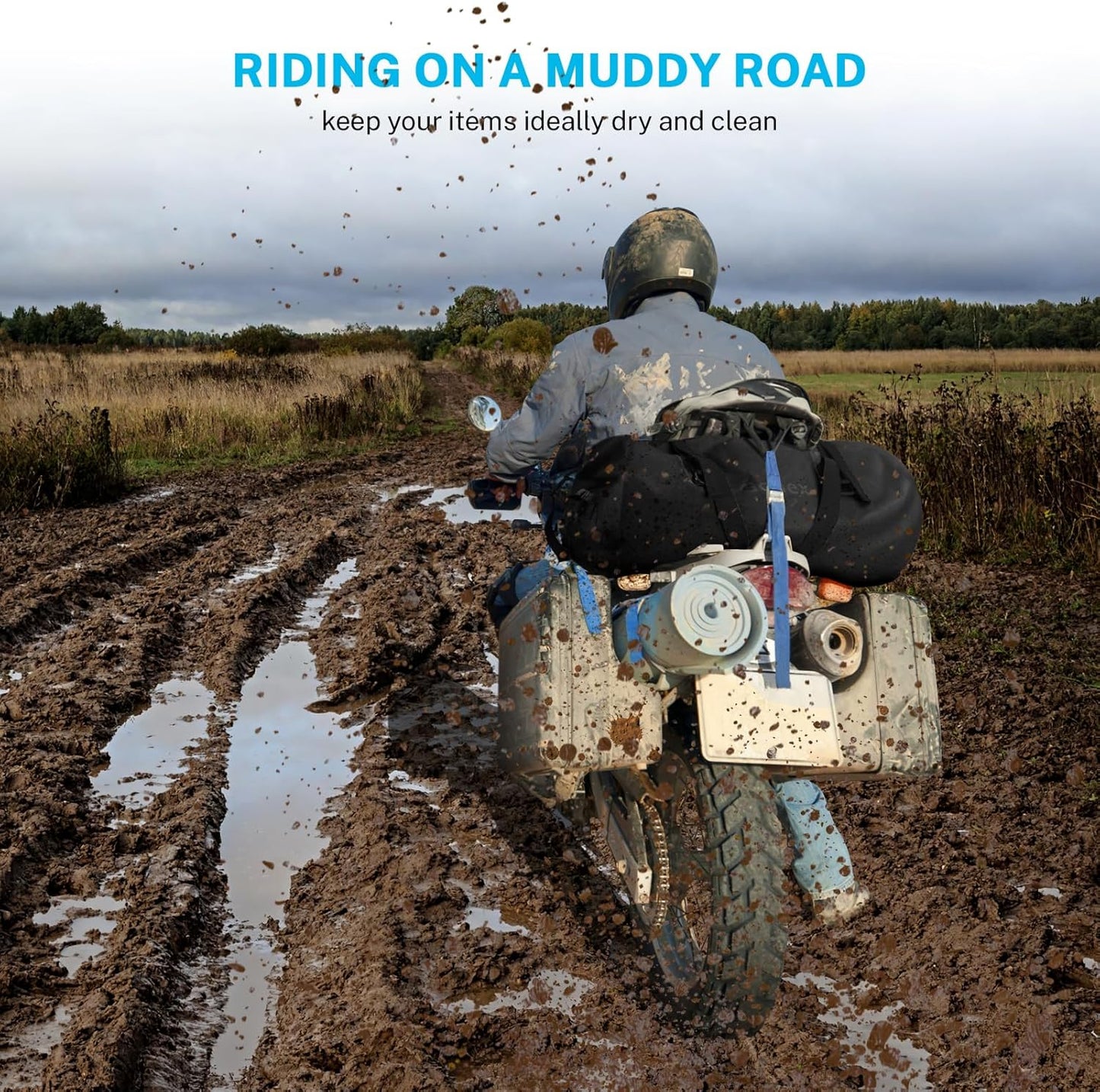 Gonex 40L 60L 80L Extra Large Waterproof Duffle Travel Dry Duffel Bag Heavy Duty Bag with Durable Straps & Handles for Kayaking Paddleboarding Boating Rafting Fishing