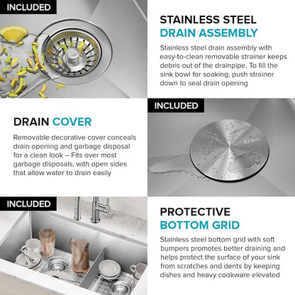 Kraus Kitchen Sinks Undermount - Image 12