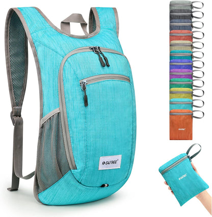 G4Free 10L/15L Hiking Backpack Lightweight Packable Hiking Daypack Small Travel Outdoor Foldable Shoulder Bag
