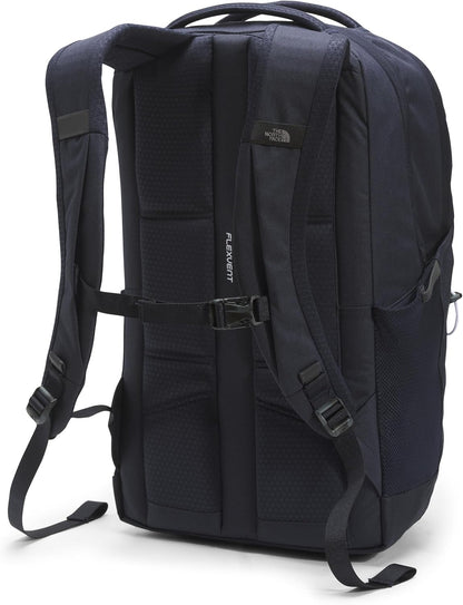 THE NORTH FACE Jester Everyday Laptop Backpack | Commuter Daypack with Water Repellent Finish, 16" Laptop Sleeve, Huge Main Compartment, Aviator Navy Light Heather/Vintage White-NPF, One Size