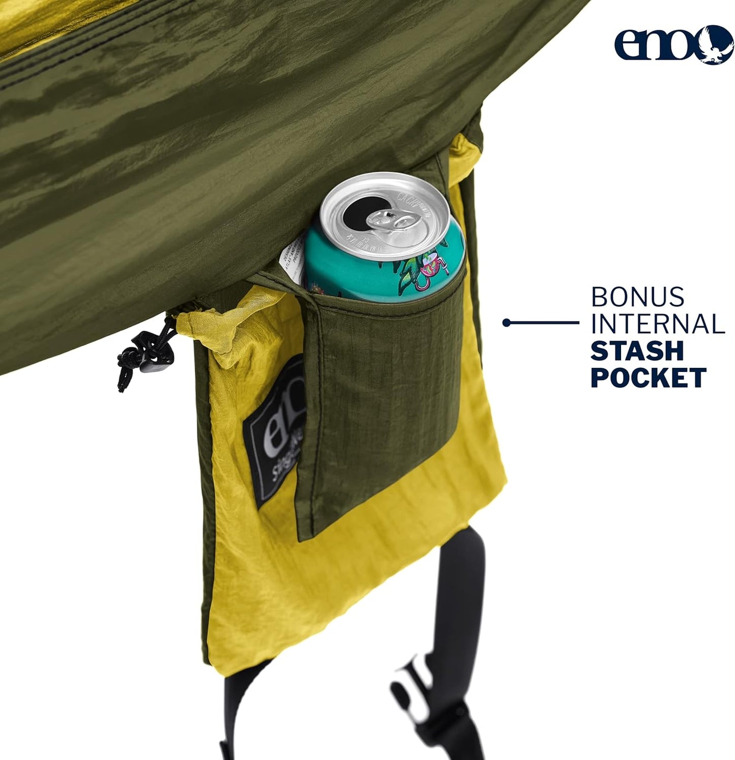 ENO, Eagles Nest Outfitters SingleNest Lightweight Camping Hammock