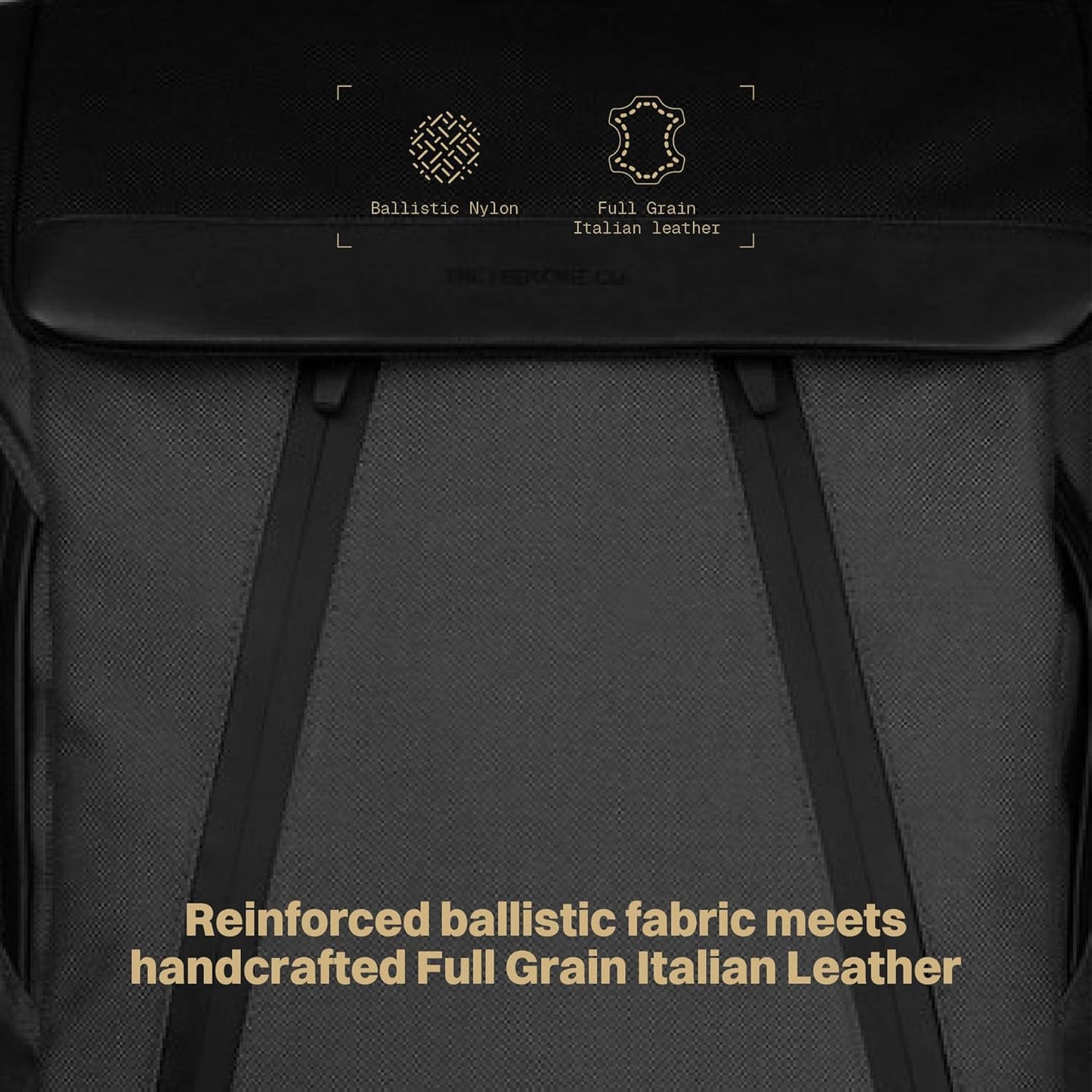 The Frenchie Co. - Super Light Ballistic Speed Backpack - Expandable Lightweight Carry-On - Anti-theft Magnetic Closure for Rapid Access - Self-adjusting Straps and Water-resistant Ballistic Nylon