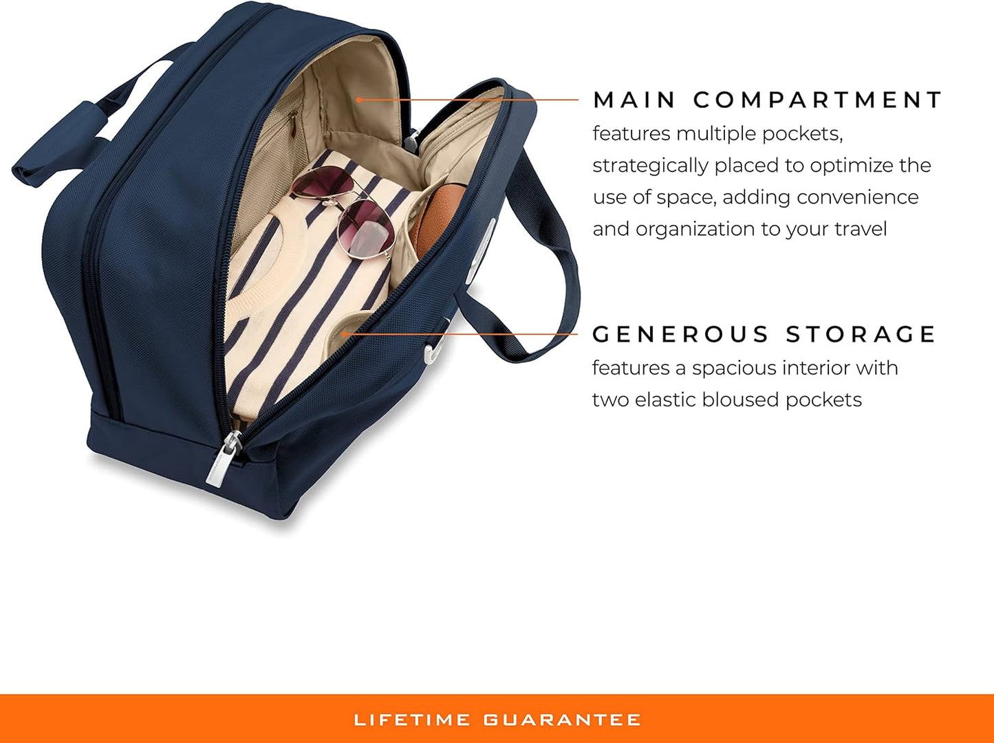 Briggs & Riley Travel Duffel Bag - Weekender & Overnight Luggage for Women & Men, Softside Bag