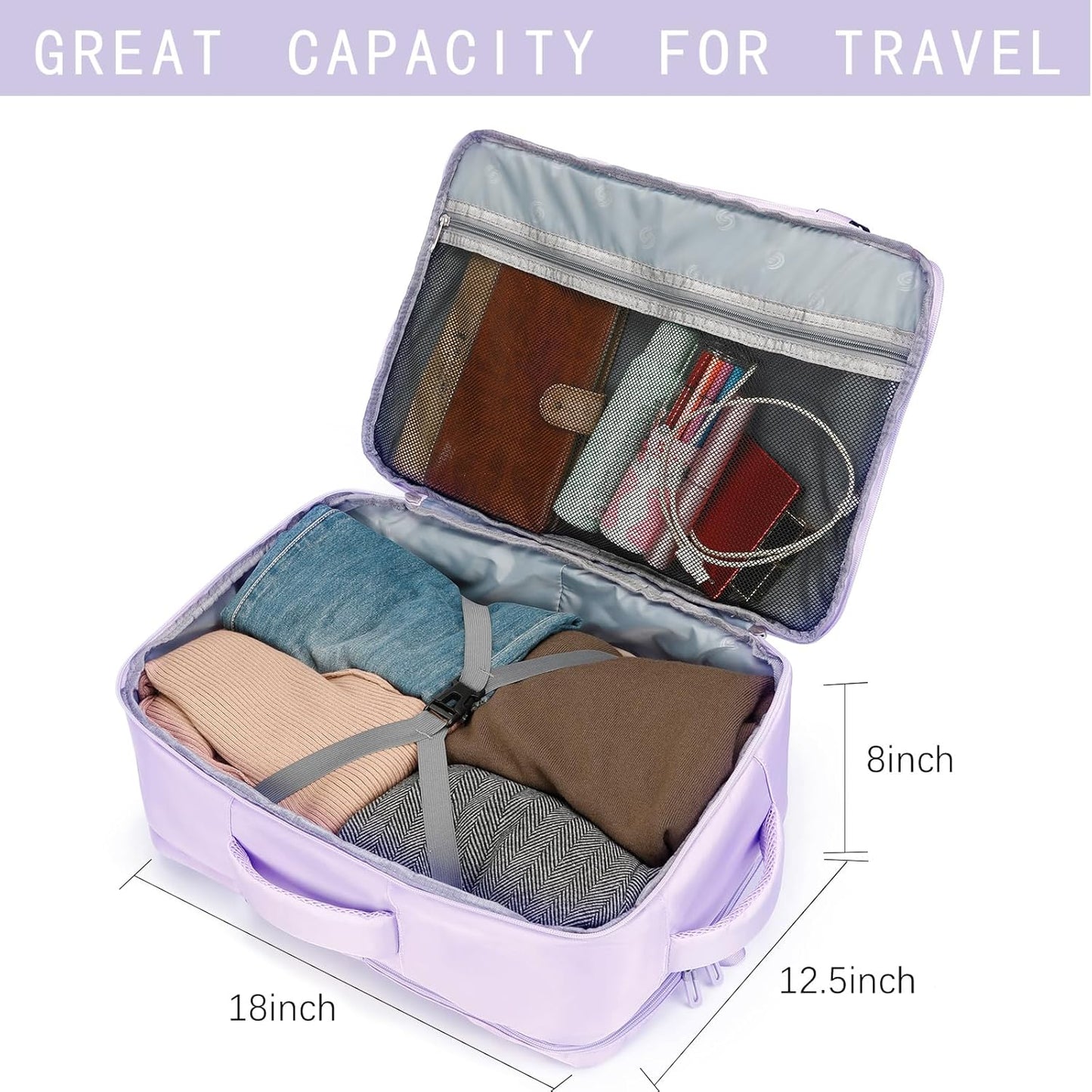 Sowaovut Travel Laptop Backpack, Extra Large High School College Backpacks Flight Approved Daypack, Business Bag Fit 17.3 inch Laptop