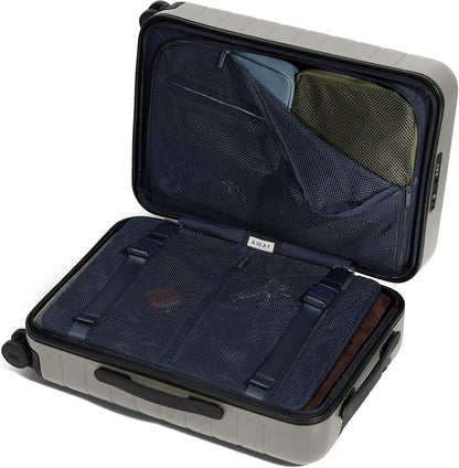 Away Carry-On Luggage, Lightweight Hardside Suitcase with Spinner Wheels, 22 Inch Airline Approved, TSA Lock, Cloud Gray