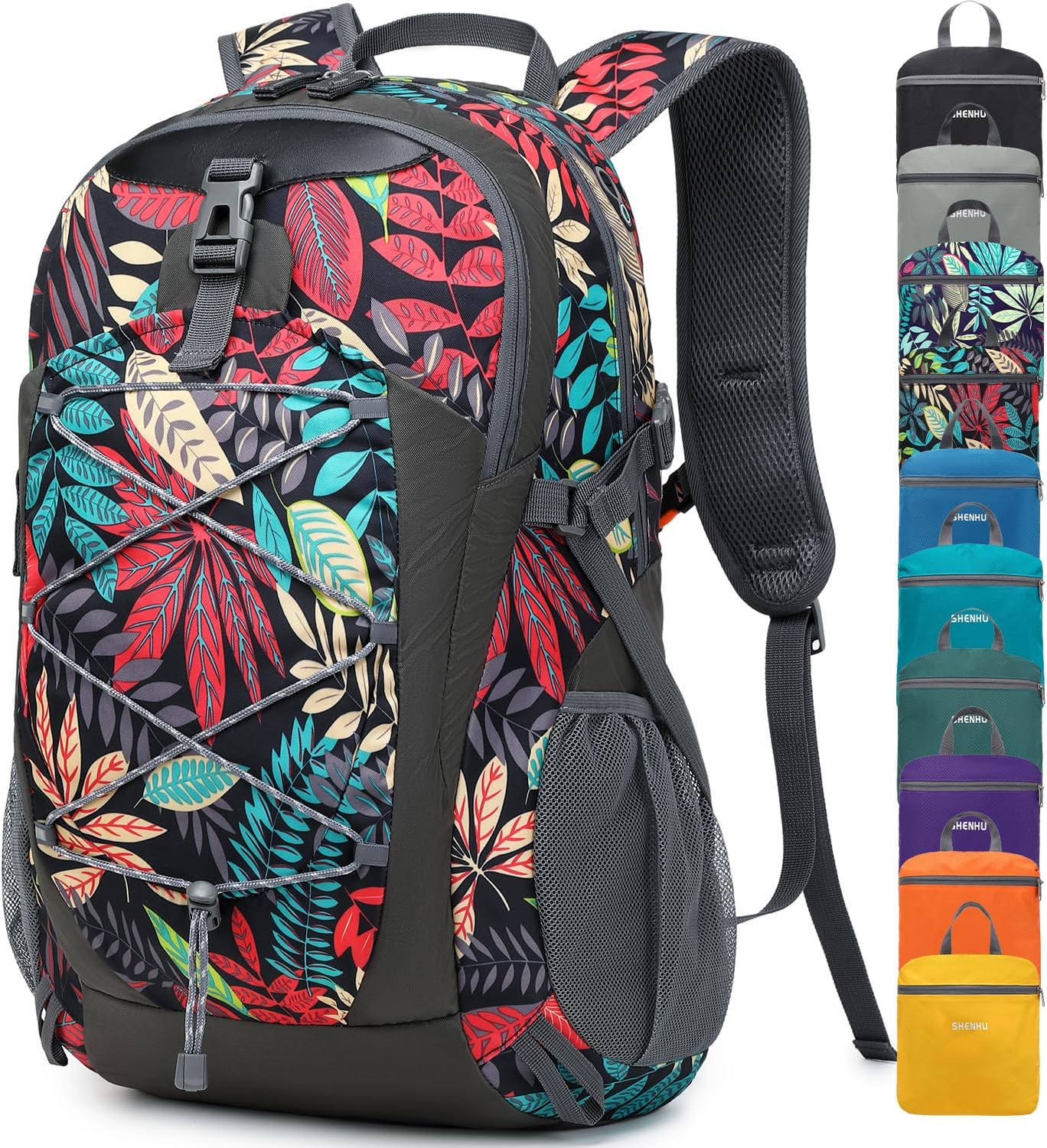 40L Hiking Backpack Lightweight Daypack Waterproof Travel Camping Backpack for Men Women Sport Packable