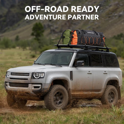 HEETA Waterproof Duffel Bag Motorcycle Dry Bag Backpack, 60L/80L Extra Large Rolltop Travel Duffle Bags with Straps & Handles for Kayaking Rafting Boating Canoeing Camping Gym Beach Cruise Ship