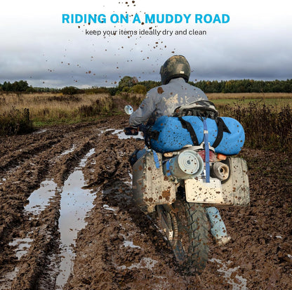 Gonex 40L 60L 80L Extra Large Waterproof Duffle Travel Dry Duffel Bag Heavy Duty Bag with Durable Straps & Handles for Kayaking Paddleboarding Boating Rafting Fishing